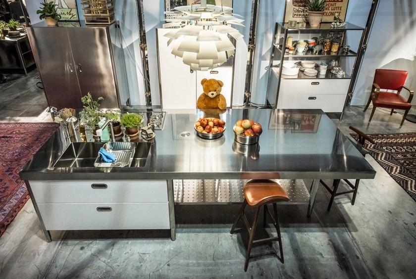 ALPES-INOX Снек-остров из нержавеющей стали Liberi in cucina sun-id-1419948 - Вид №1