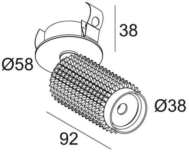 Delta Light Круглый регулируемый светильник Punk sun-id-1376548 - Вид №4