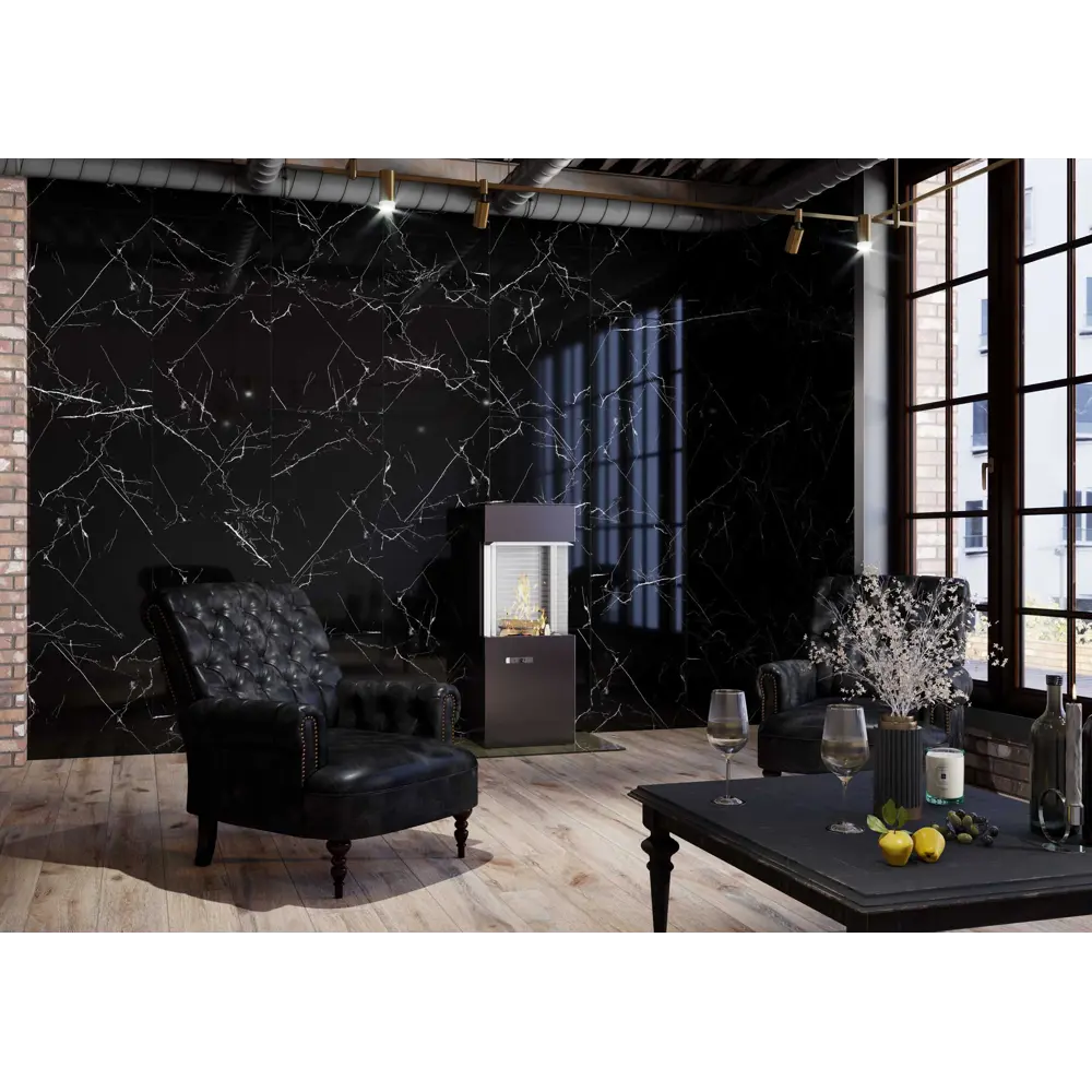 Santreyd Onlygres Marble - керамогранит под мрамор 60×120 см черный 86383170 STLM-0944561 - Вид №5