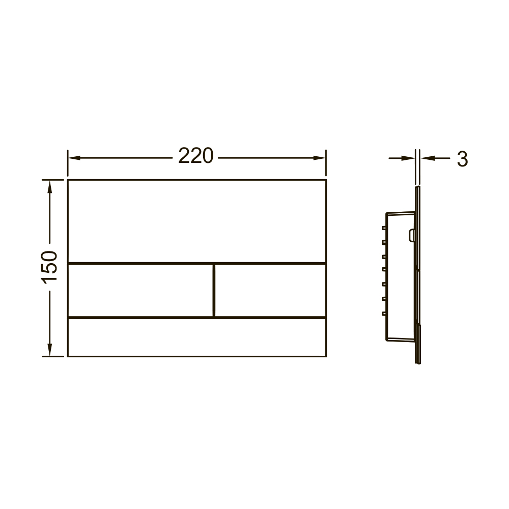 9240834 square Tece TECEsquare - Вид №1