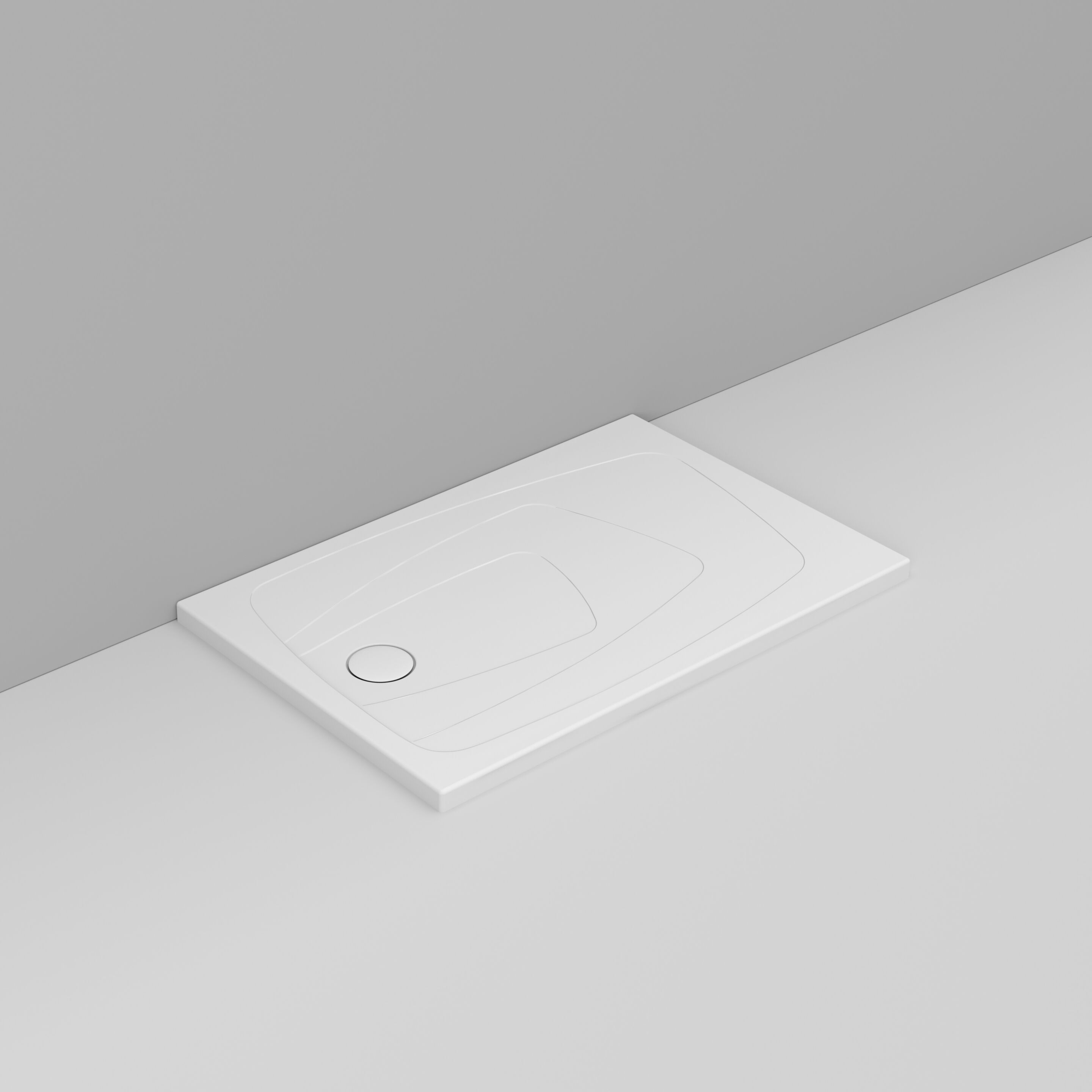 Керамический нескользящий прямоугольный поддон для душа Ceramica Dolomite за пределами ARCH-00148401 - Вид №101