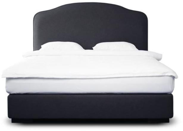 Heavens Двуспальная кровать из ткани с мягким изголовьем Rebecca sun-id-1358282 - Вид №1