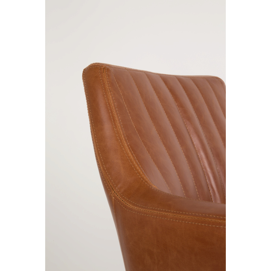 Кресло Pike коричневое White Label Living 1100283 - Вид №9