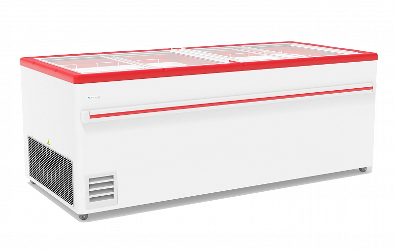 8198900 Морозильный ларь Frostor F 2000 B белый, красный STDN-0074205