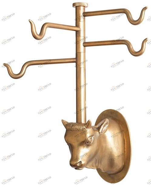 Officine Gullo Держатель для полотенец из полированной латуни sun-id-1425831