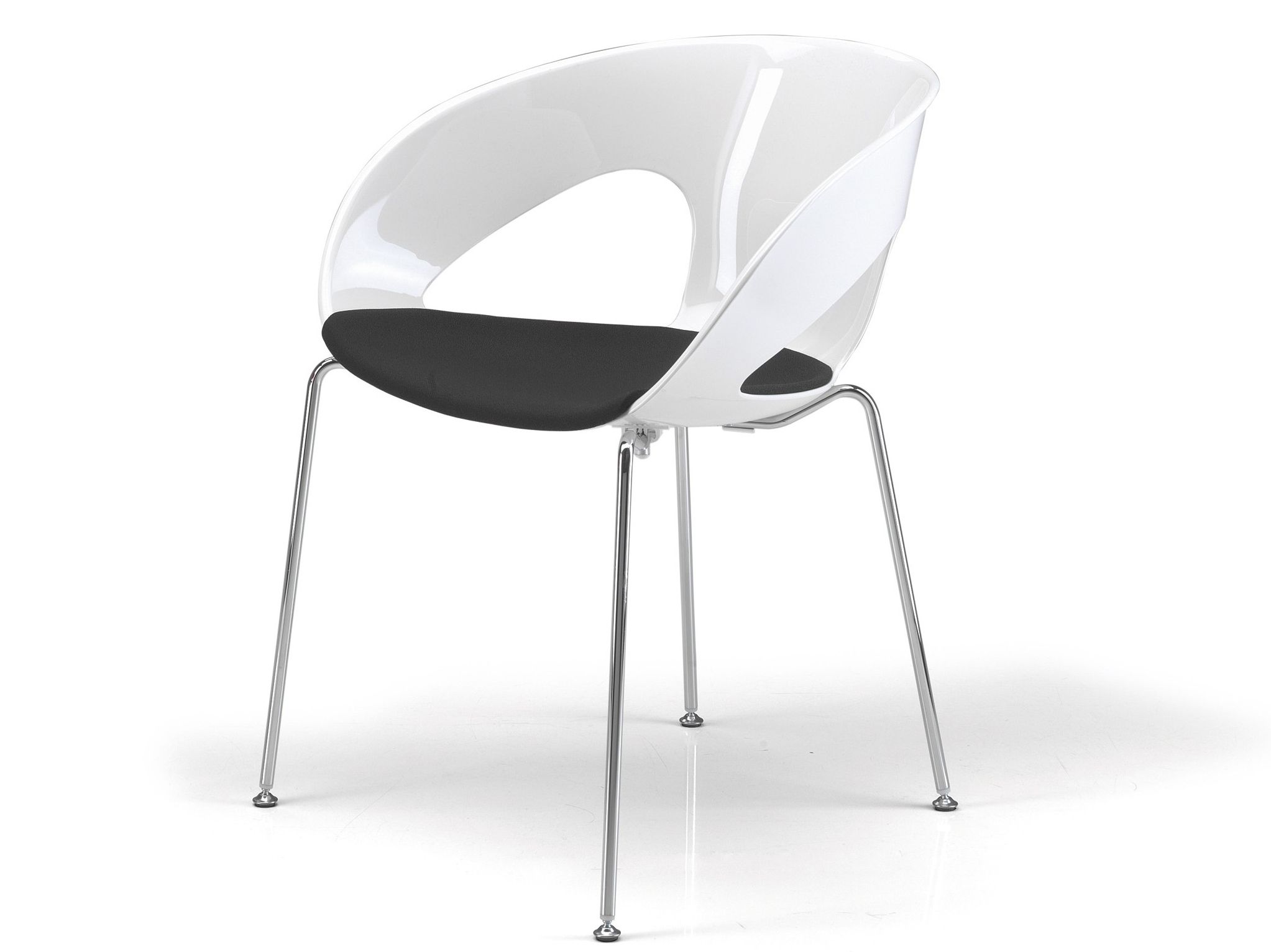 Поликарбонатный стул с открытой спинкой Kastel Krizia ARCH-00104422