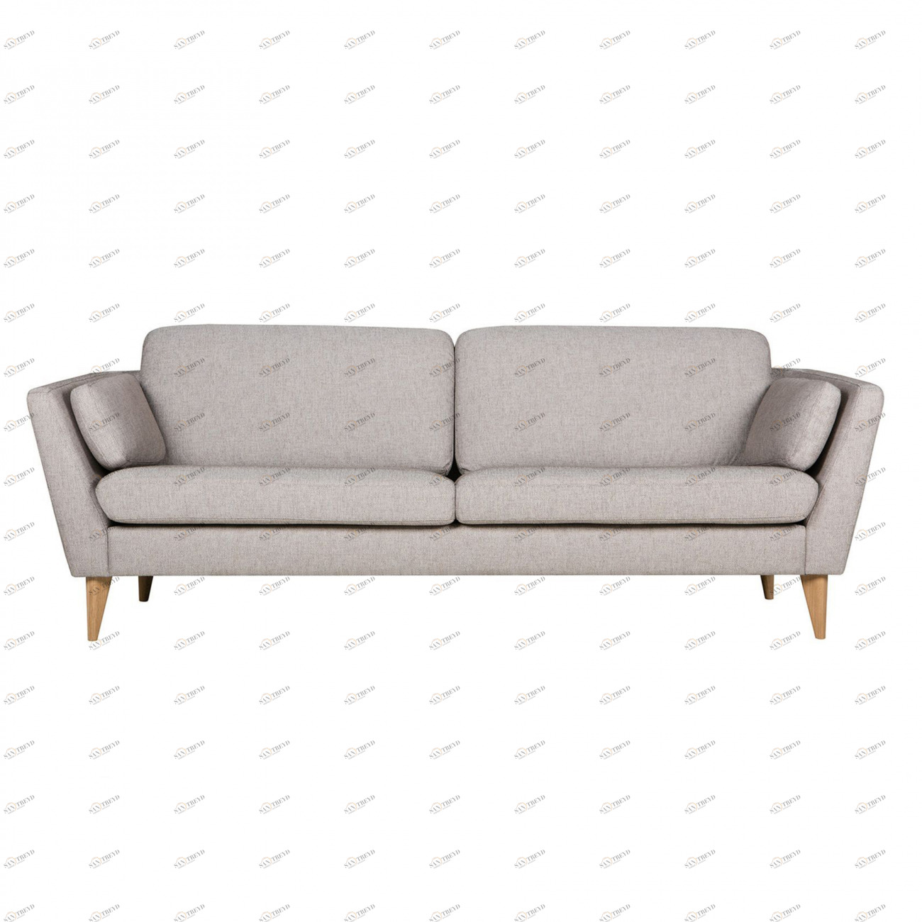 Диван трехместный прямой серый Mynta SITS MYNTA 192207 Серый 