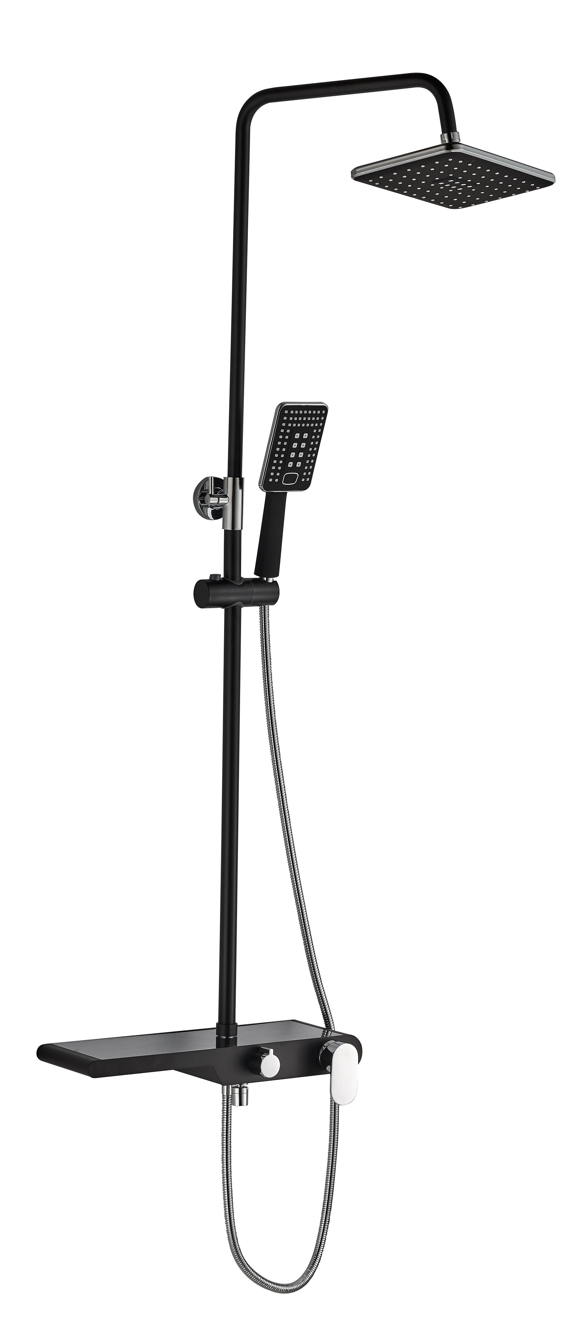 HB2420 Душевая система , черный Haiba  - Вид №1