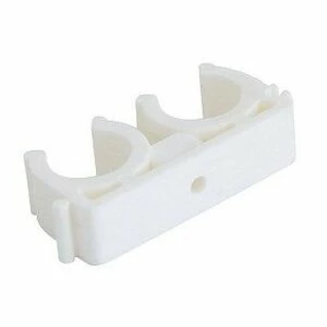 Настенное крепление для трубы KALDE двойное 25 мм