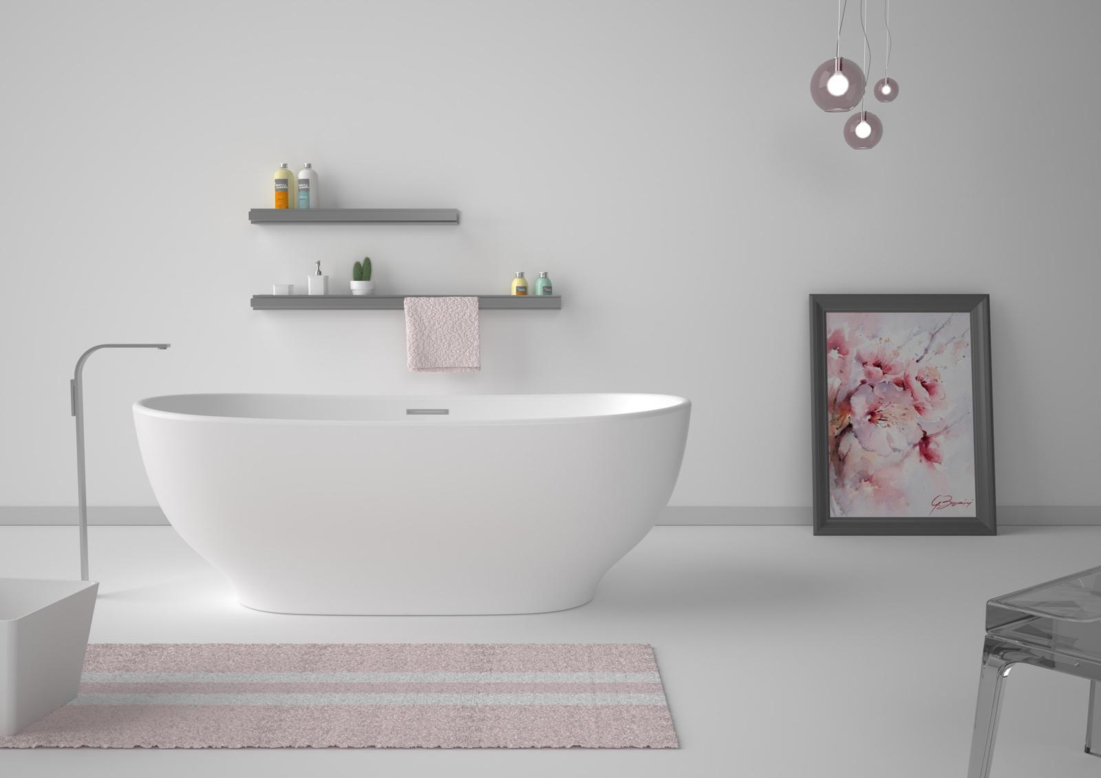 VAMO13 Акриловая ванна отдельностоящая GSG CERAMIC Moon - Вид №4