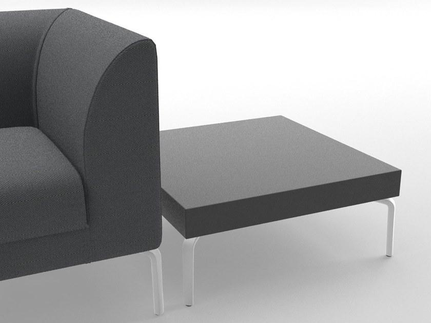 VAGHI Низкий квадратный стол из ламината Quadro Tq1 - Вид №1