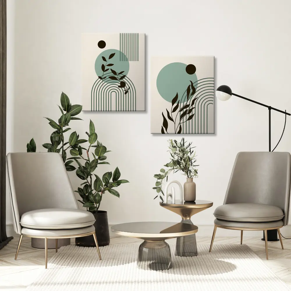 Santreyd Модульная картина Ботаника - современное искусство для интерьера 89394672 STLM-1395277 - Вид №3