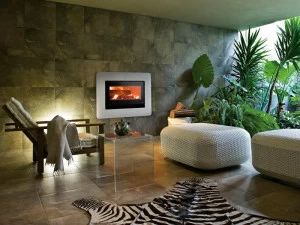 MCZ Реконструированная каменная облицовка камина Wood