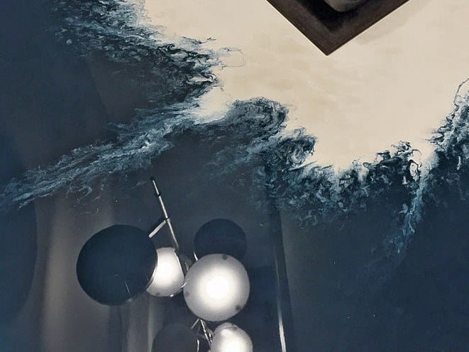 Круглый металлический стол для гостиной Shake FLOW ARCH-00019699 - Вид №2