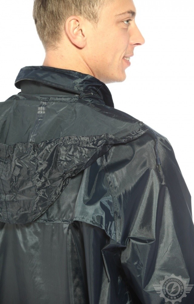 5041824 Плащ Альбатрос влагозащитный ЛАЙТ М синий  Непромокаемая спецодежда  размер XXXXL  - Вид №10