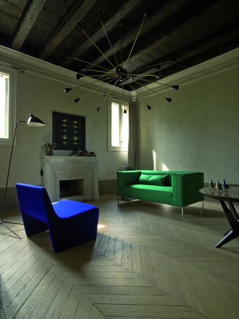 Verzelloni Секционный диван со съемным чехлом из ткани Fold sun-id-1440020 - Вид №6