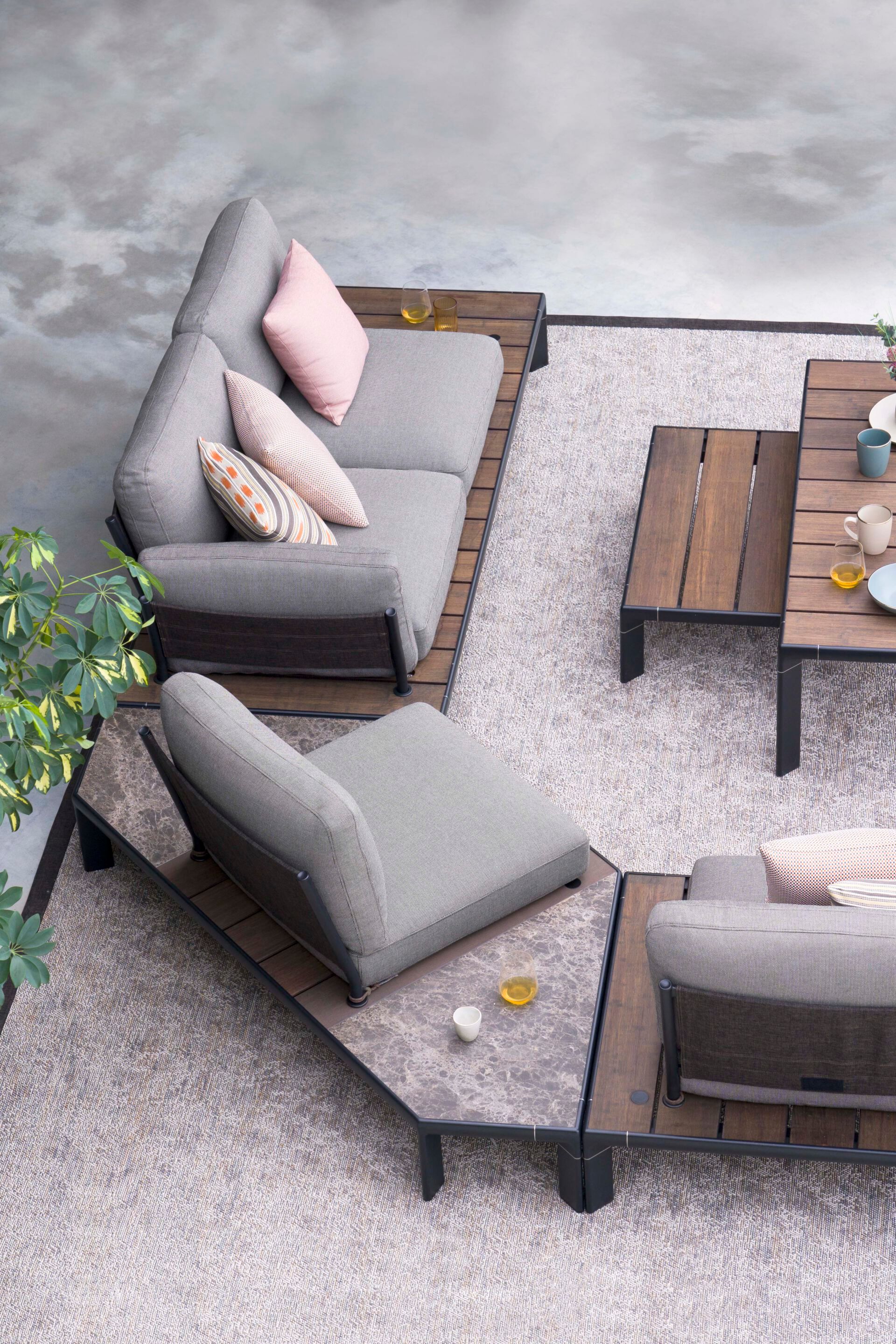 2-местный тканевый садовый диван emu Tami ARCH-00072185 - Вид №2