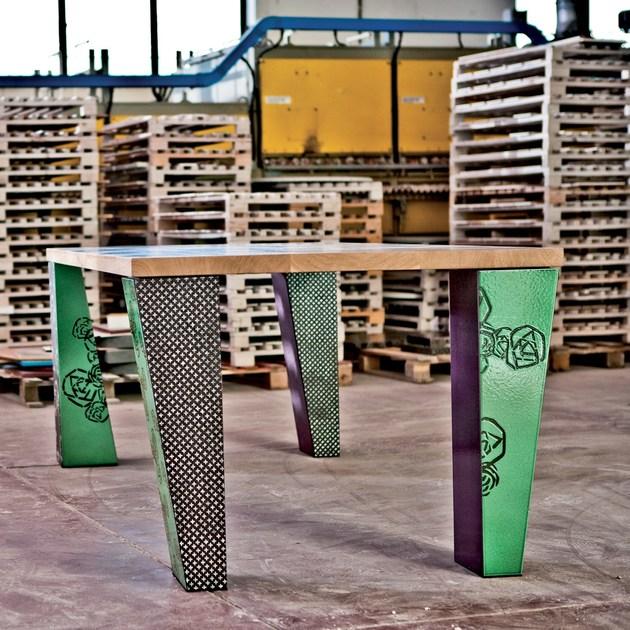 Made a Mano Стол из лавового камня Magma sun-id-1513078 - Вид №4