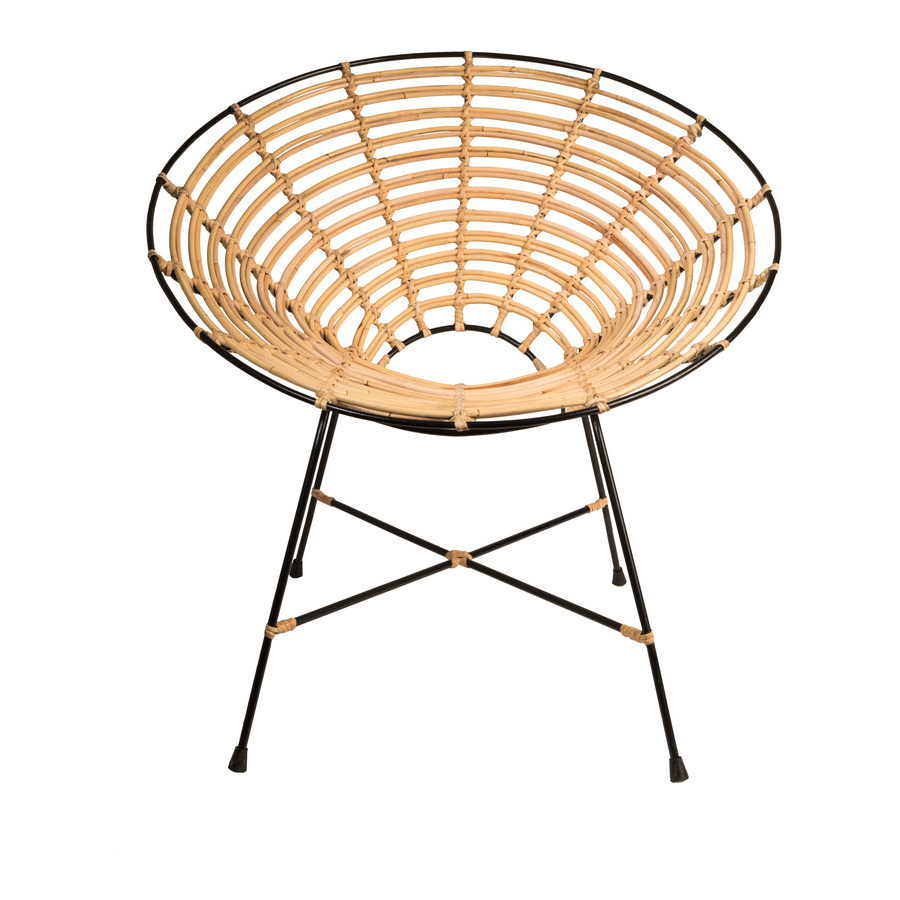 Кресло Kubu круглое Dutchbone 1100229 - Вид №4