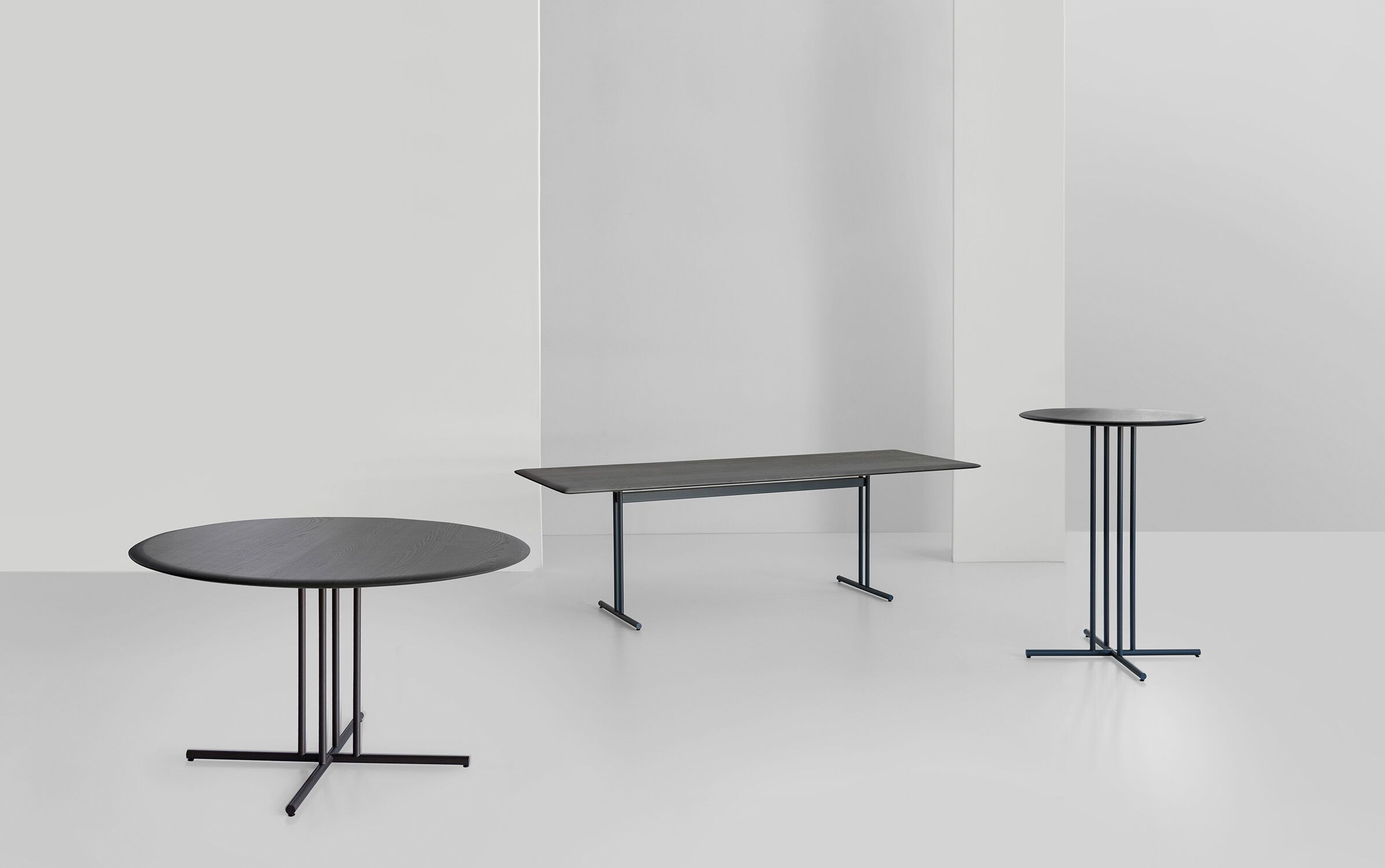 Прямоугольный садовый стол из HPL и металла Potocco Graphic ARCH-00142482 - Вид №1