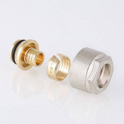 VT.4410.NE.16 Фитинг коллекторный для пластиковой трубы Valtec 16 (2,0) мм х 3/4"  - Вид №5