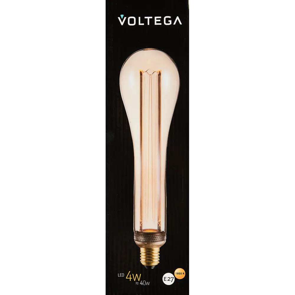 Декоративная филаментная лампа Voltega DP82293 золотистая 4Вт E27 89345995 STLM-0931089 - Вид №3