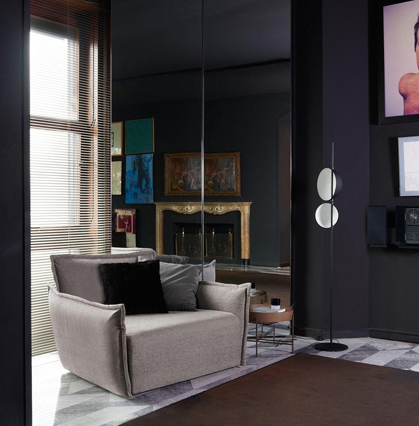 Potocco Мягкое кресло со съемным чехлом из ткани Purple 935/p, 935p-out - Вид №4