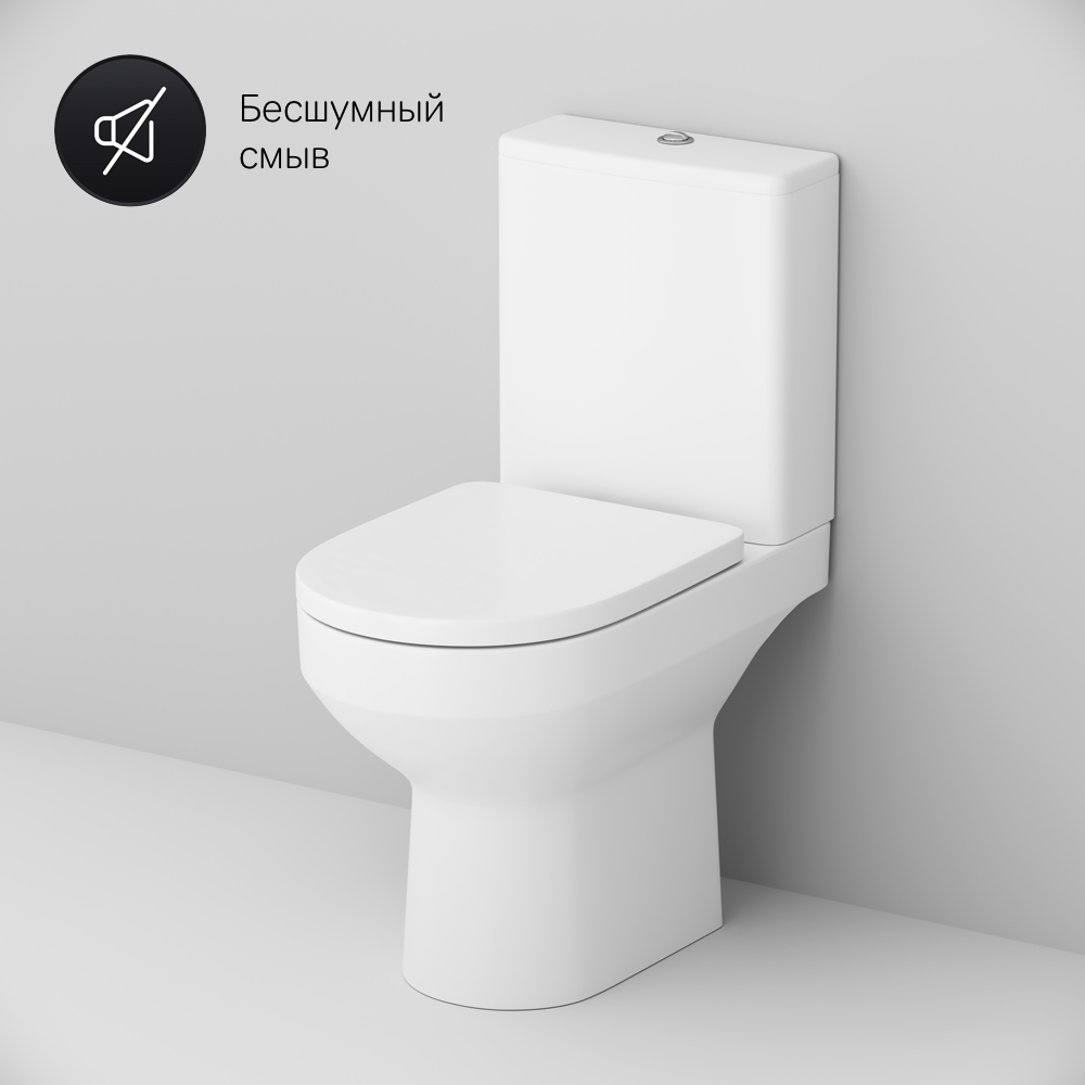 C708600WH Spirit V2.0 унитаз-компакт FlashClean AM.PM Spirit 2.0  - Вид №9