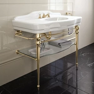 Консоль со столешницей и раковиной из керамики DEMELODYBI(1-3)FOTTR Devon Devon MELODY CONSOLE