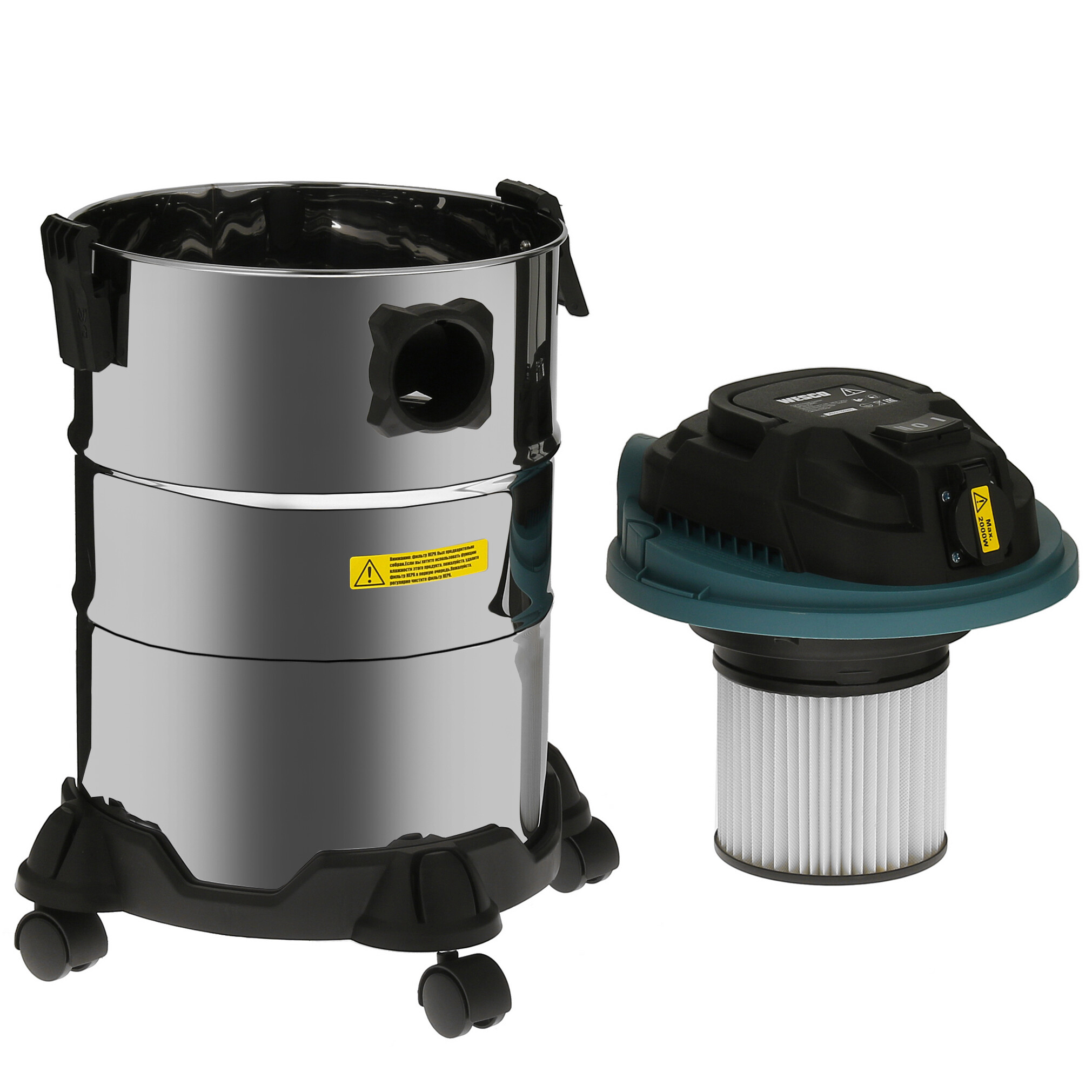 Строительный пылесос  Wesco WS8681 5094345 STDN-0114046 - Вид №5