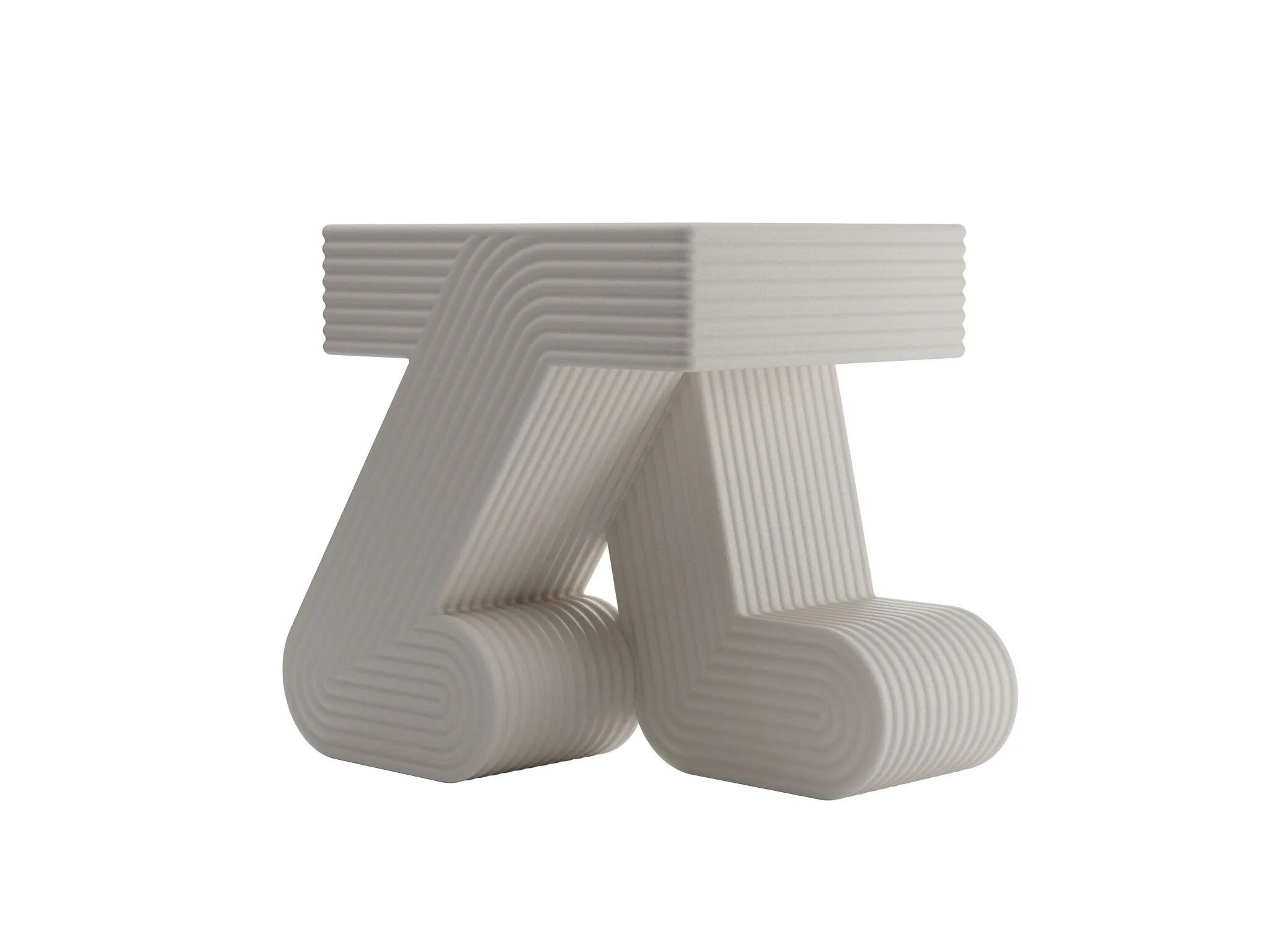 Квадратный стол из полиэтилена Qeeboo WALKING TABLE ARCH-00143657 - Вид №12