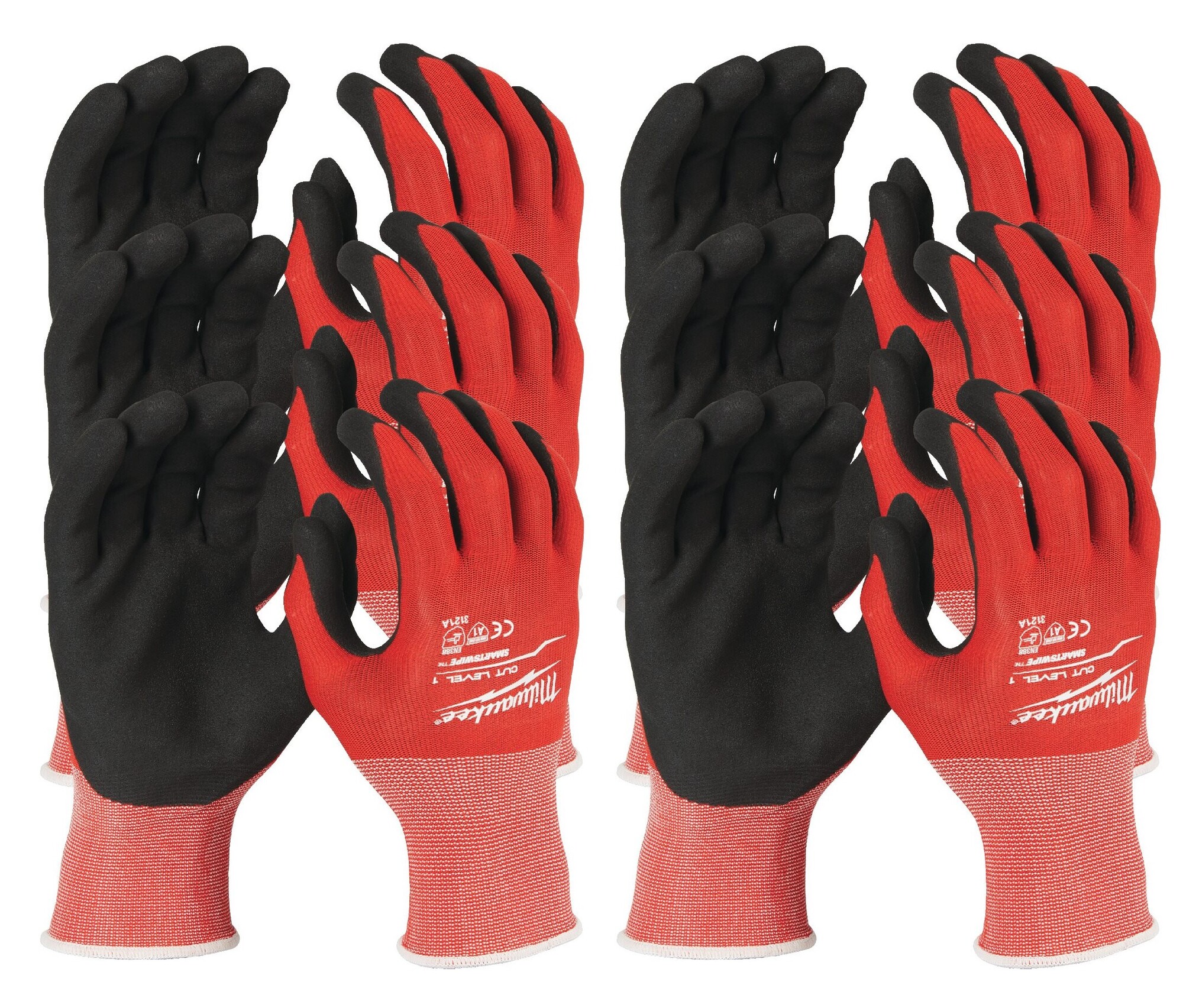 Перчатки трикотажные Milwaukee Cut level 1/A 11/XLL 5478002 STDN-0090207 - Вид №1