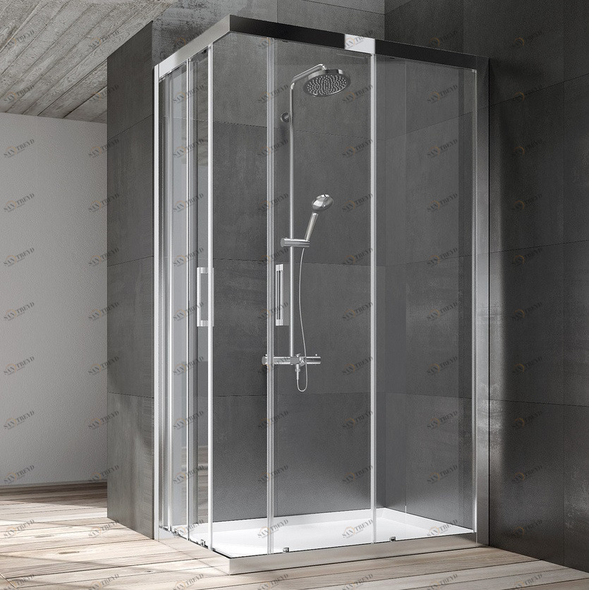 Душевой уголок Drop DA+DA 110 см Karolitalia BLUBLEUDROPDADA110