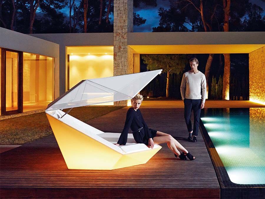 Садовая кровать из полиэтилена igloo Vondom Faz ARCH-00079634 - Вид №2