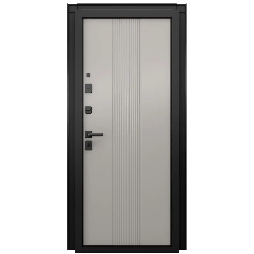 Дверь входная металлическая Глосс Айвори 95x205 см левая айвори TOREX STLM-2199077 - Вид №2