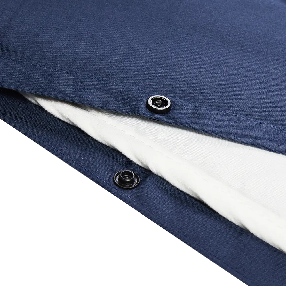 Пододеяльник INSPIRE сатиновый темно-синий 175x215 см 86331613 STLM-0067891 - Вид №2