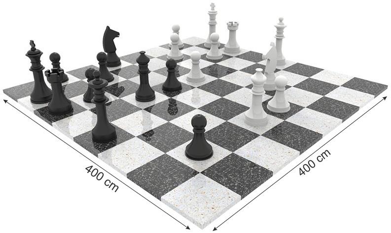 ENCHO ENCHEV - ETE Гигантская бетонная шахматная доска  162  - Вид №4