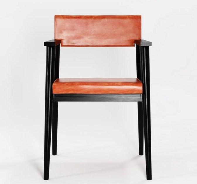 KARPENTER Мягкое кожаное кресло с подлокотниками Vintage sun-id-1444789 - Вид №5