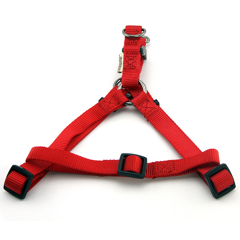 ПР0050096 Шлейка для собак 20мм (обхват 50-65см) красная Great&Small 
