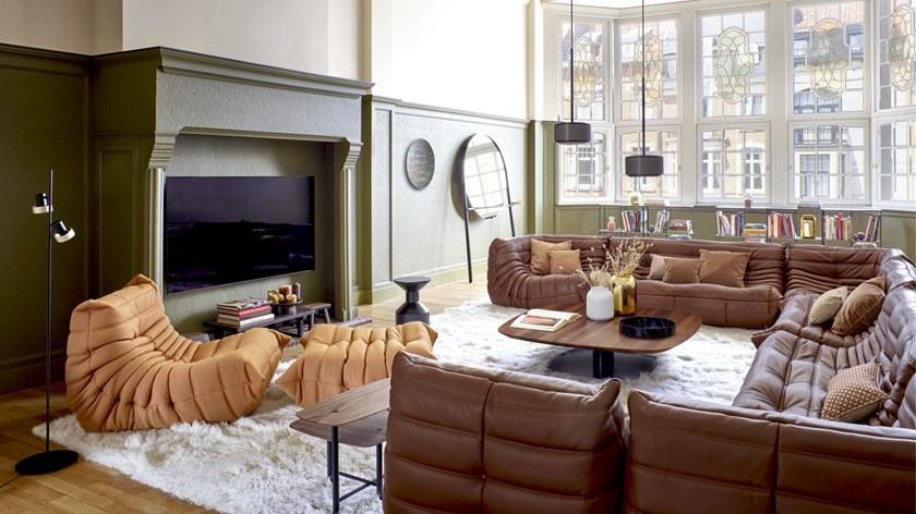 Ligne Roset Кожаная сумка-боб Togo sun-id-1444547 - Вид №2