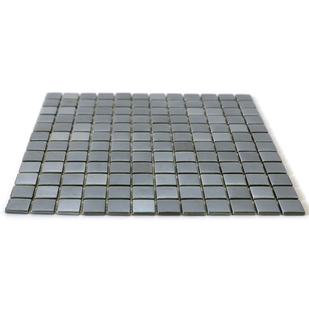 Мозаика стеклянная Natural STP-BK002-L 31.5x31.5 см цвет черный перламутровый Santreyd Steppa STLM-2083388 - Вид №4