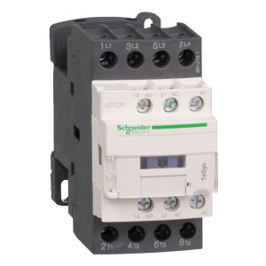 LC1DT20BD Контактор LC1D 4P 20А 440/24В DC 9кВт Schneider Electric TeSys