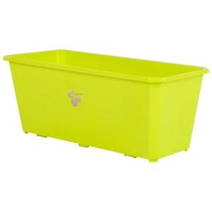 Ящик балконный 40х17х15 см, 7л, пластик, Зеленый