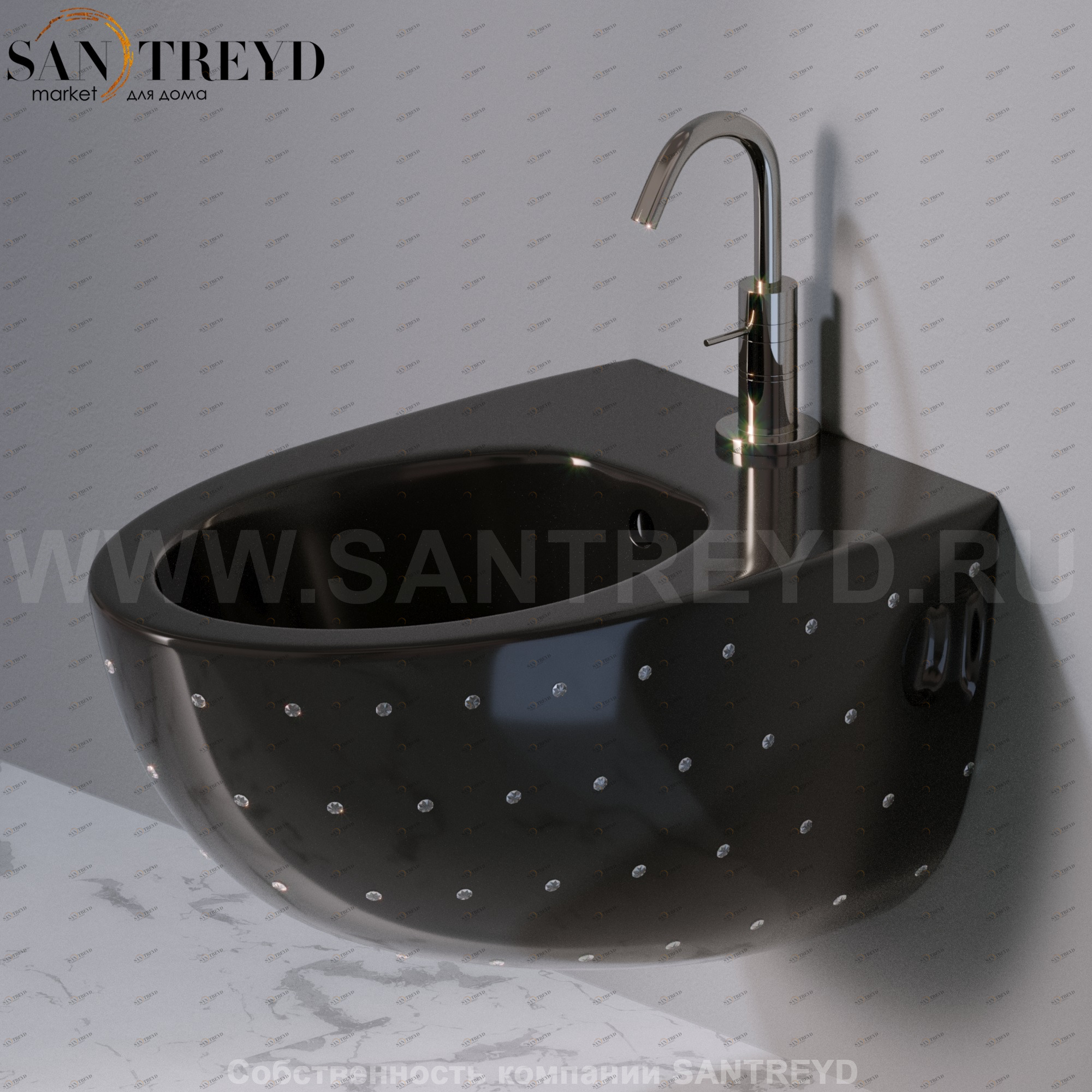 S512.104SW Биде подвесное OVAL A. e T. Italia AeT ITALIA