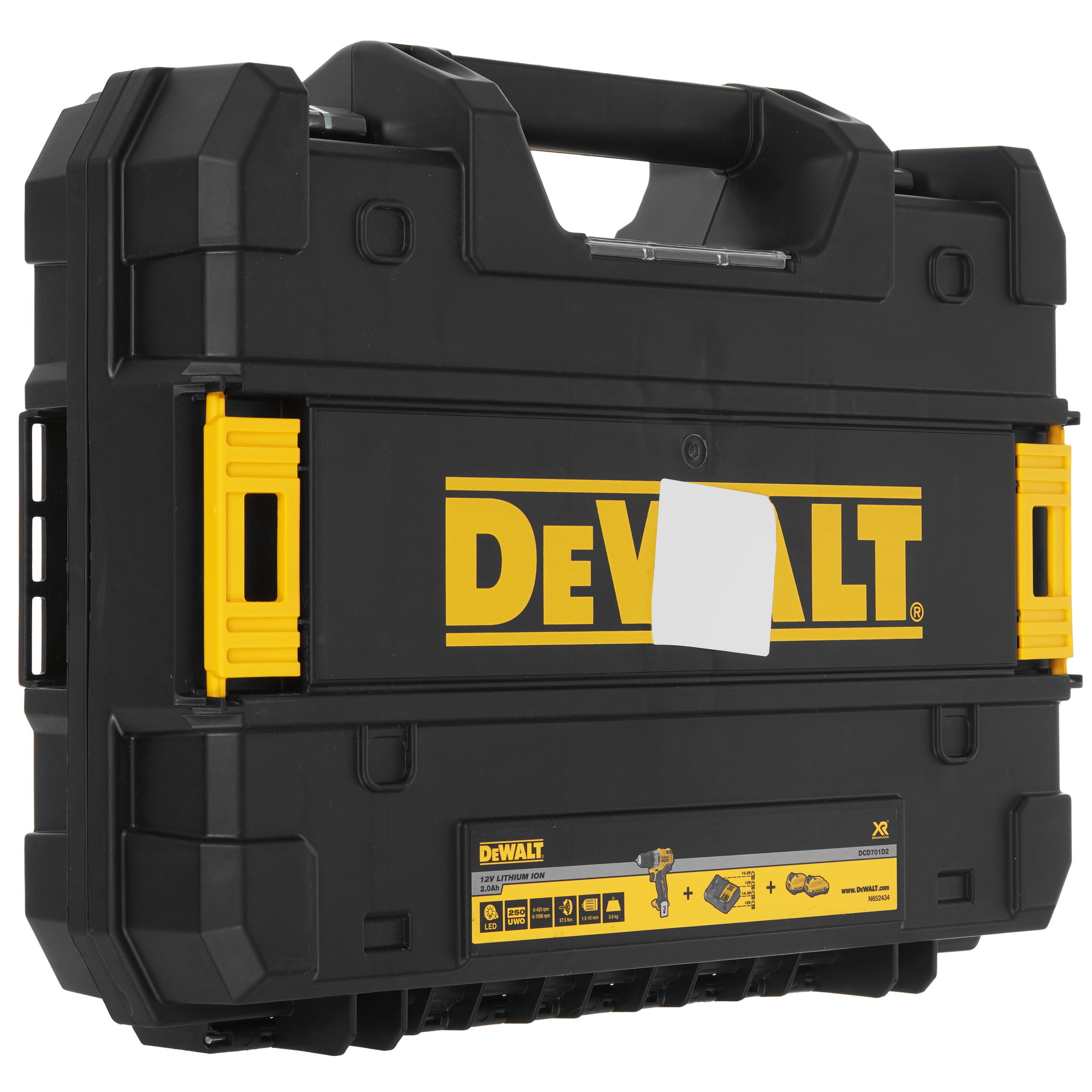 Дрель-шуруповерт DeWalt DCD701D2 XR 10.8/12V 5437876 STDN-0117606 - Вид №9
