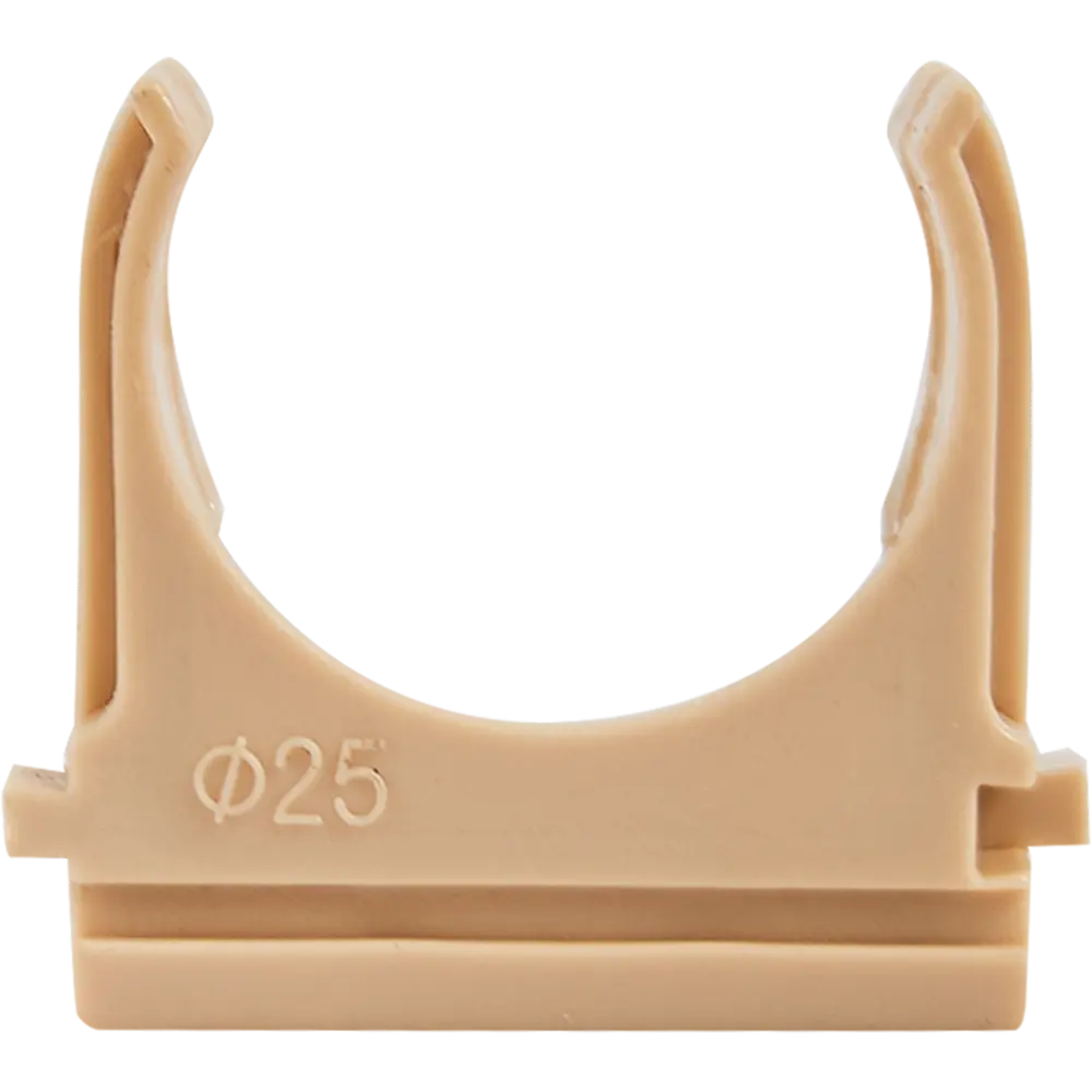 Крепеж-клипса Santreyd для труб 25 мм, цвет сосна (10 шт) 88582232 STLM-1112664 - Вид №4