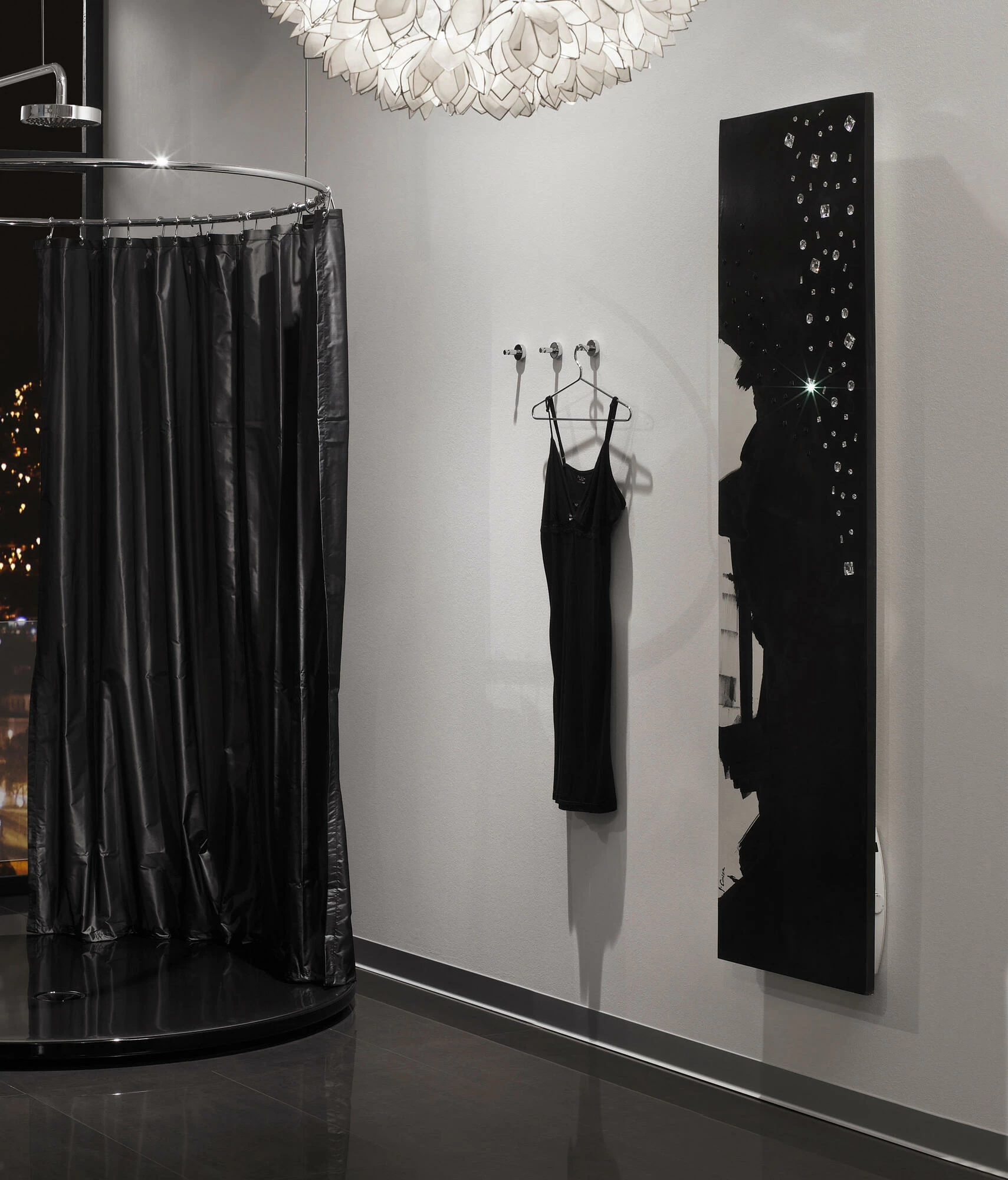 Электрический радиатор 220 x 70 cm Nuit étoilée Cinier  1700 Вт sun-id-1218007 - Вид №2