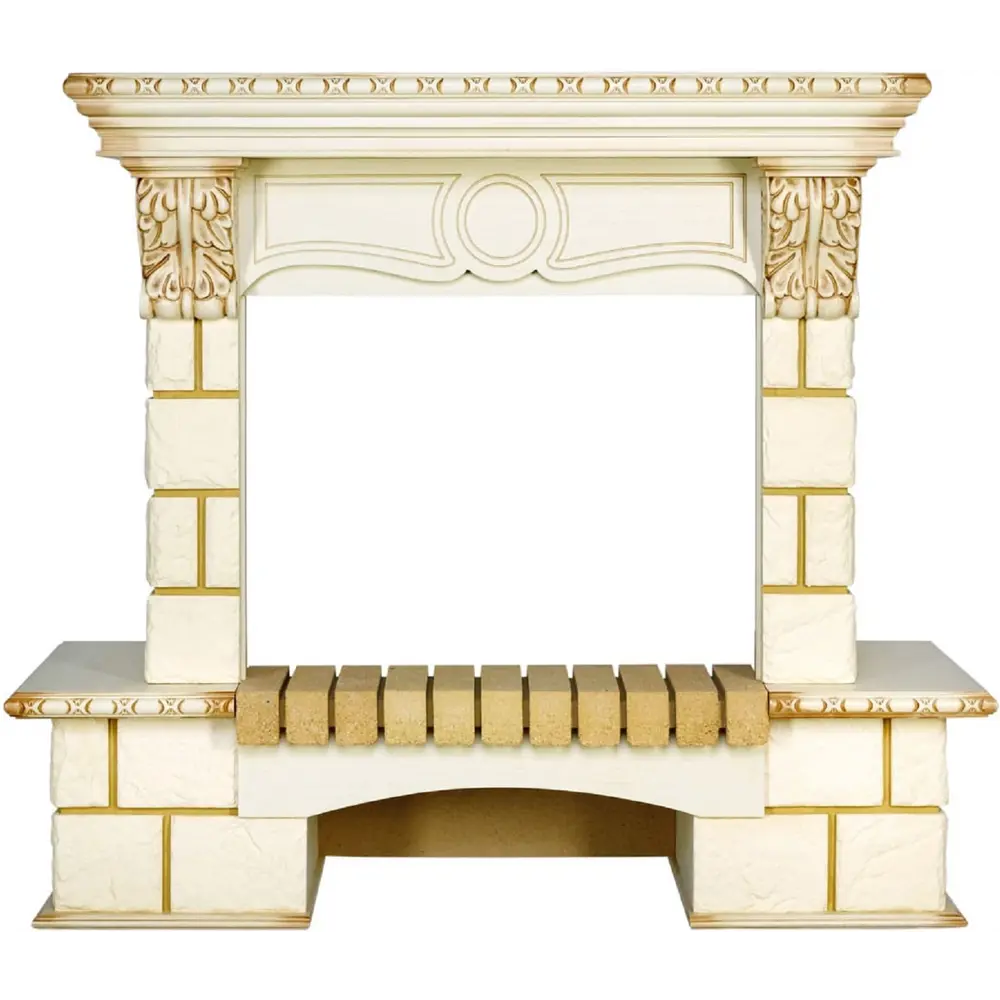 Обрамление Pierre Luxe шампань слоновая кость ROYAL FLAME STLM-2082052