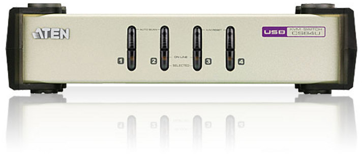 CS84U Cubiq 4 port usb & ps/2 kvm switch ATEN Santreyd 