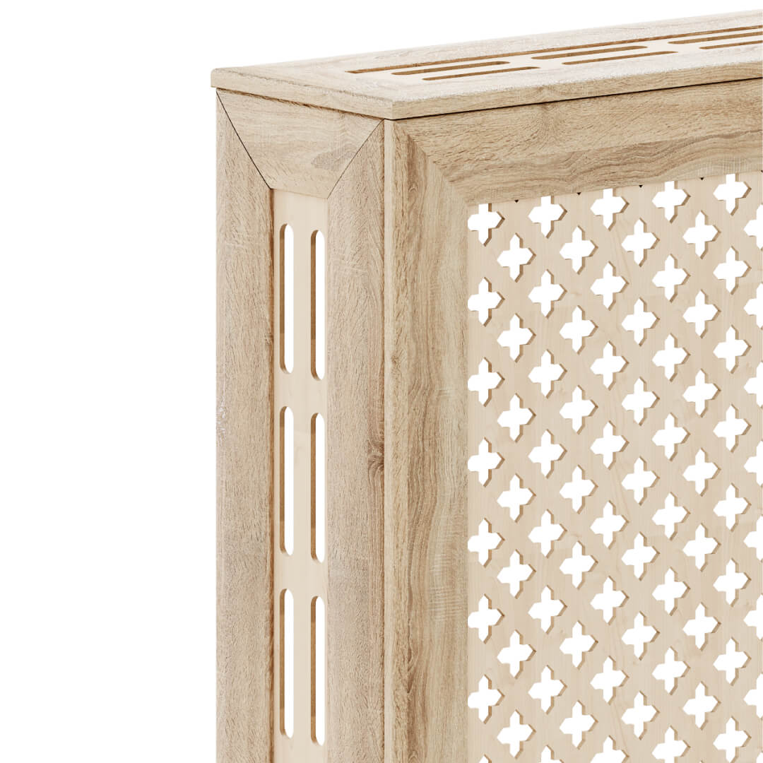 Экран для радиатора 90х60 см Готико дуб сонома STELLA Standart STSR-1101